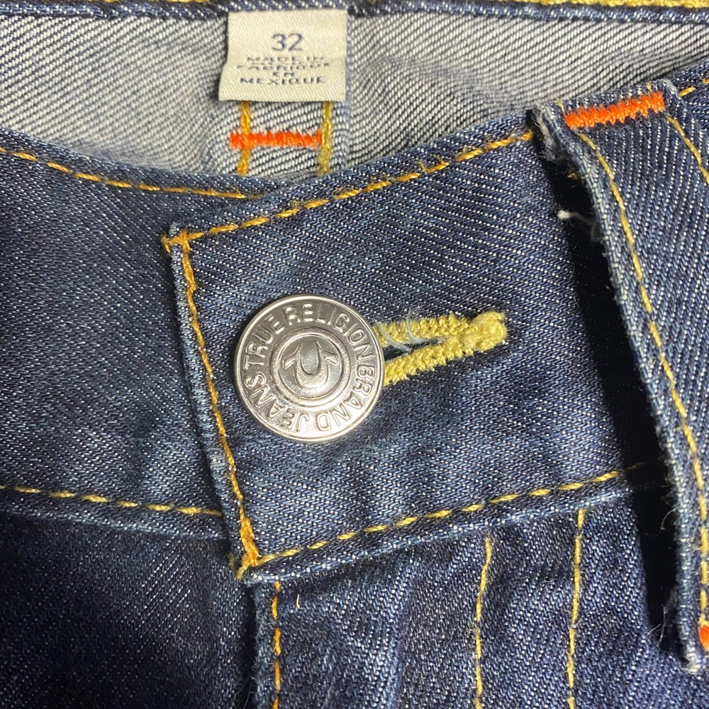 Men’s True Religion Geno Slim Straight Leg Jeans, Size 32, Authentic, Ne… - Picture 6 of 8